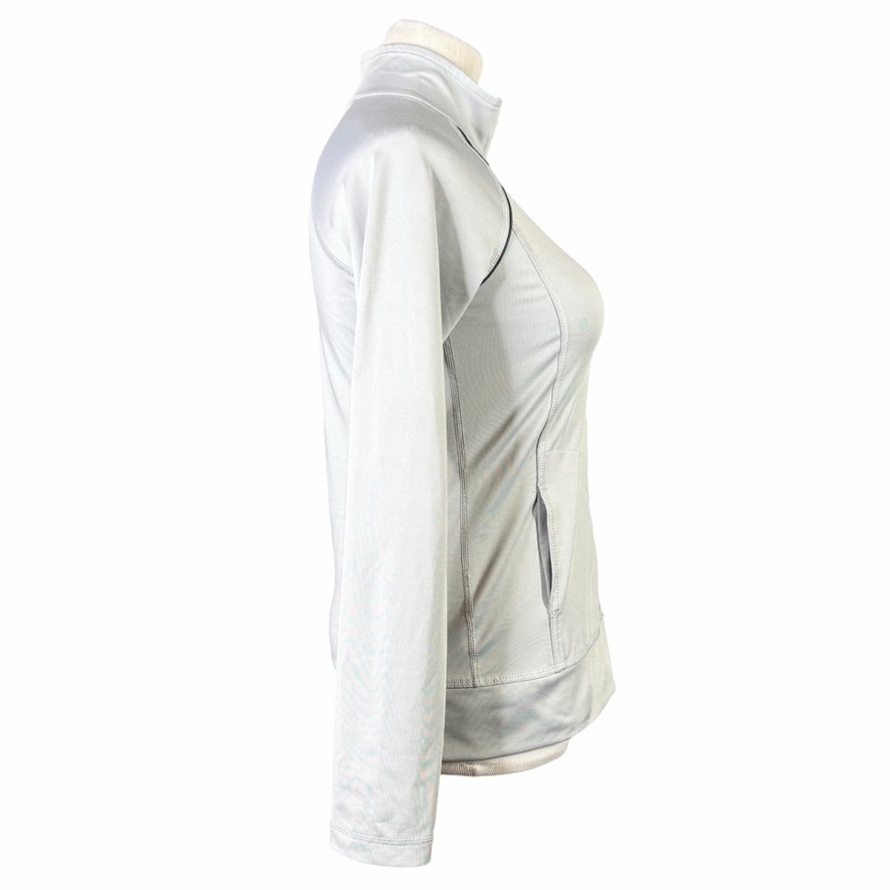 10/$25🦋 Danskin Now Light Gray Semi-Fitted Full Zip Jacket - Size XS - Picture 5 of 13